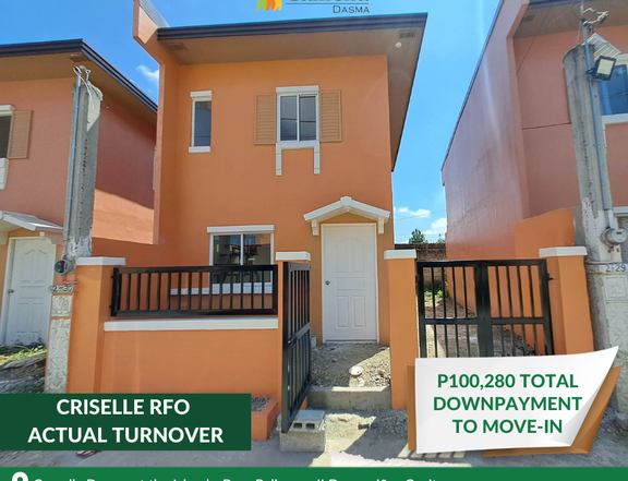2-bedroom RFO Single Attached House For Sale in Dasmariñas Cavite