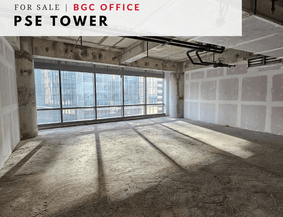 BGC Office for Sale 90 sqm PSE Tower, Philippine Stock Exchange