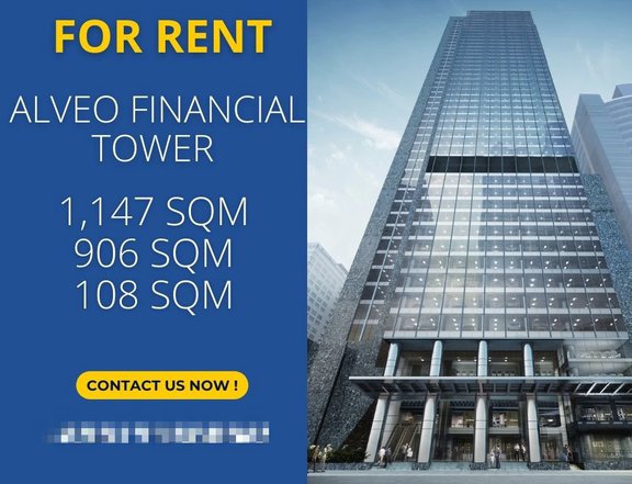 Alveo Financial Tower Ayala Ave Office Space for Rent Lease 1000 sqm
