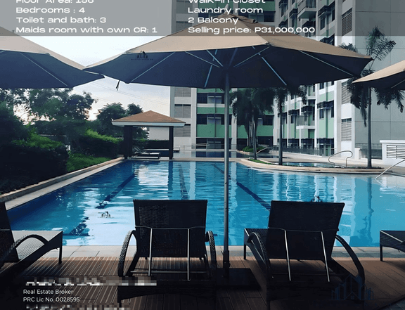 FOR SALE 4 BEDROOM unit in Magnolia Residences, San Juan, Metro Manila