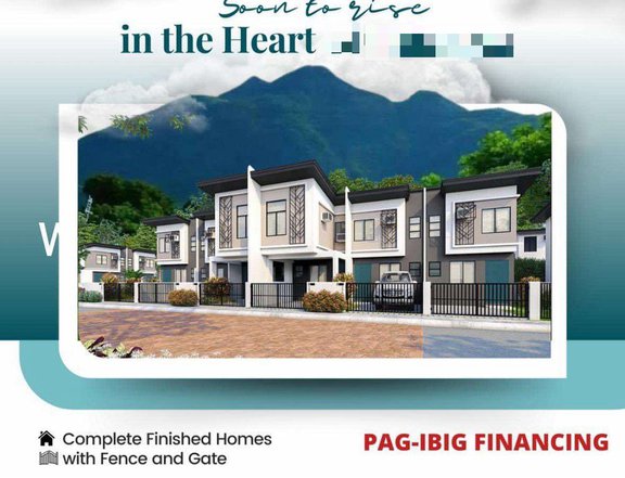 Preselling Townhouses Soon to Rise in PHIRST PARK HOMES Sto Tomas Batangas