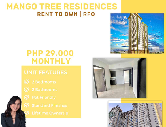 2BR BRAND NEW RENT TO OWN CONDO NEAR CUBAO, GREENHILLS & ST.LUKES Q.C