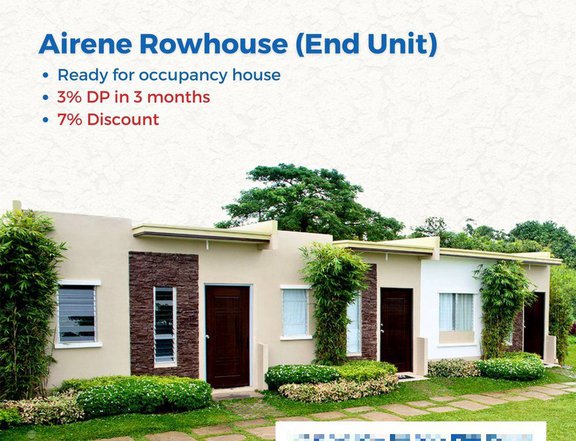 1-bedroom Rowhouse For Sale in Tarlac City Tarlac