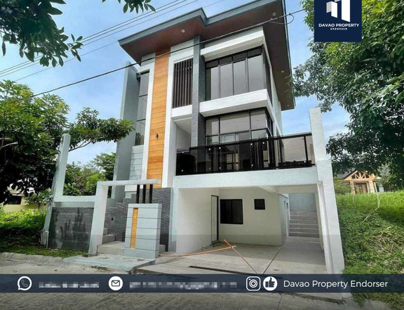 3-STOREY Single Detached House For Sale in Orange Grove, Davao City