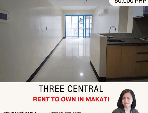 2 BEDROOM UNIT IN THREE CENTRAL MAKATI