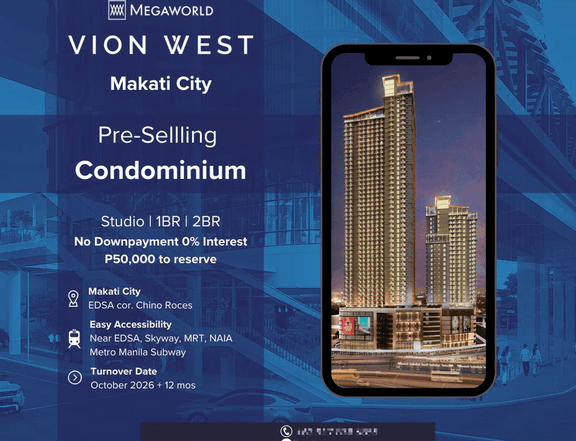24.5 sqm Studio Unit Condo for Sale in Makati Vion West Vion Tower