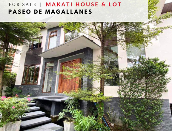 For Sale: Modern 5-BR Makati House in Paseo de Magallanes