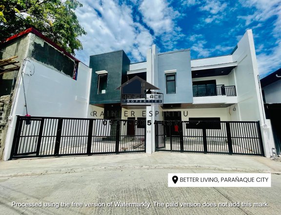 RFO 5-bedroom Duplex / Twin House For Sale in Paranaque Metro Manila