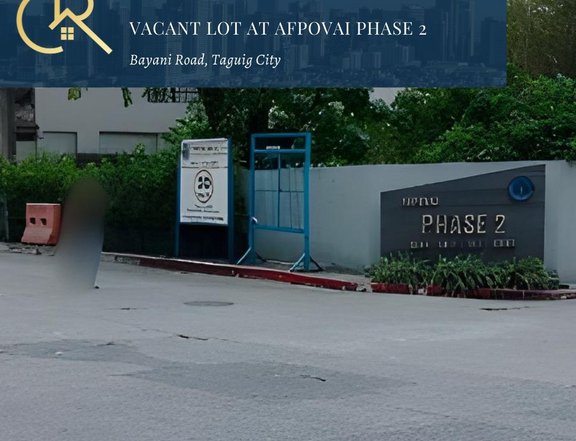 For Sale Vacant Lot at AFPOVAI Phase 2