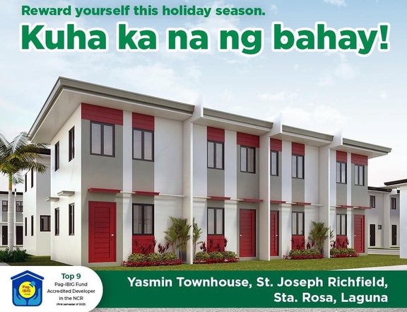 Affordable Pre-selling Townhouse For Sale in Santa Rosa Laguna