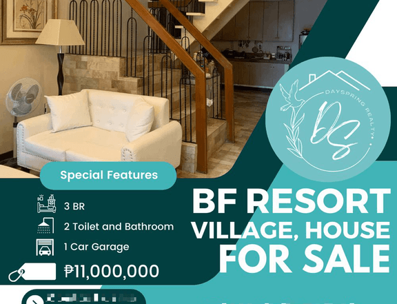 BF Resort Village House for Sale 11M ONLY!