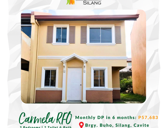 HOUSE AND LOT FOR SALE WITH 3 BEDROOM RFO UNIT NEAR TAGAYTAY CITY