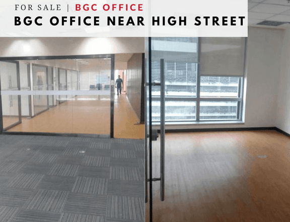 For Rent BGC Office 900 sqm, near High Street, Bonifacio Global City