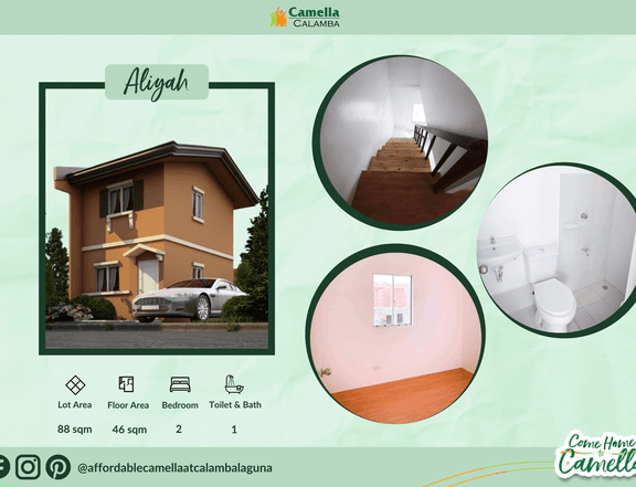 AFFORDABLE 2-BR HOUSE AND LOT FOR SALE IN CALAMBA LAGUNA-ALIYAH