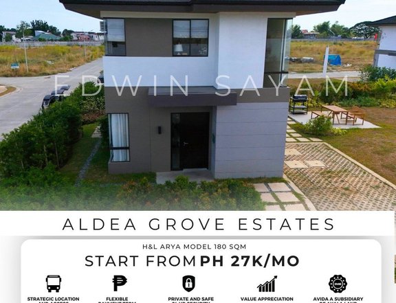 H&L for Sale Build Aldea Grove Estates near Clark Airport, Arya Model