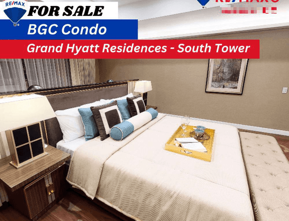 For Sale Condo BGC Premium Grand Hyatt Residences, Bonifacio Global