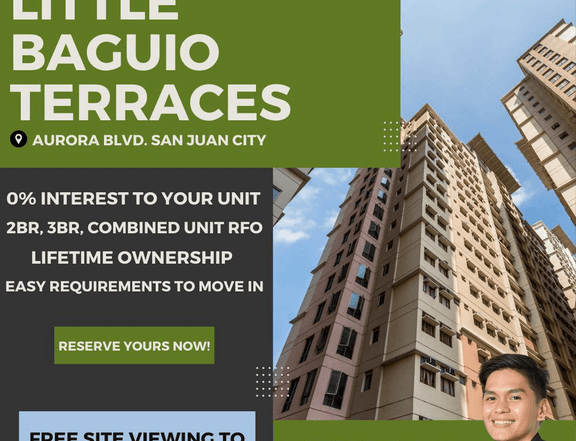 TWO BEDROOM UNIT FOR SALE IN SAN JUAN CITY NEAR LRT 2 J. RUIZ STATION