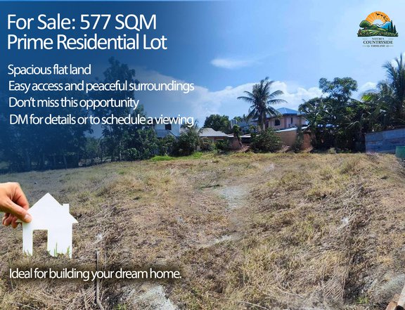 577 SQM RESIDENTIAL LOT IN KABULUSAN PAKIL LAGUNA