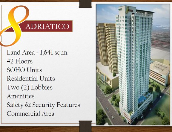 STUDIO UNIT FOR SALE AT 8 ADRIATICO MANILA