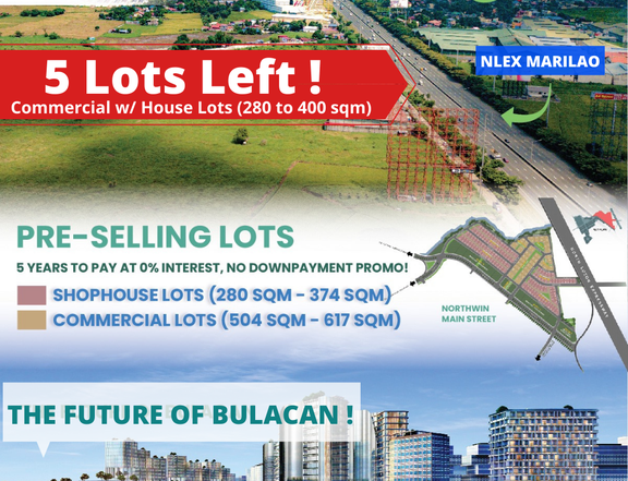 Commercial Lots for sale in the new Bulcan Global city!