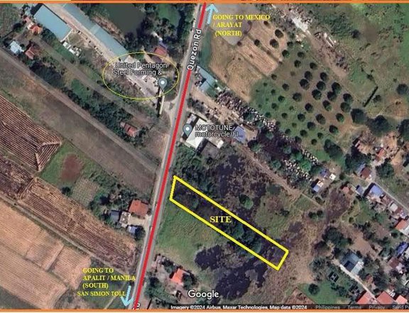 FOR SALE LOT IDEAL FOR COMMERCIAL OR LIGHT TO MEDIUM INDUSTRIAL USE IN PAMPANGA