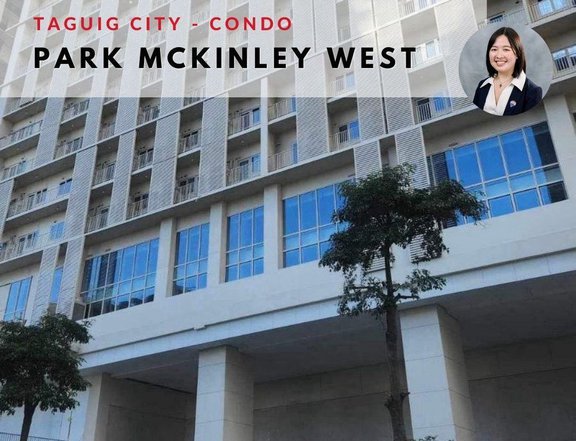 Rush Sale: Park McKinley West 1BR Balc, near Bonifacio Global City