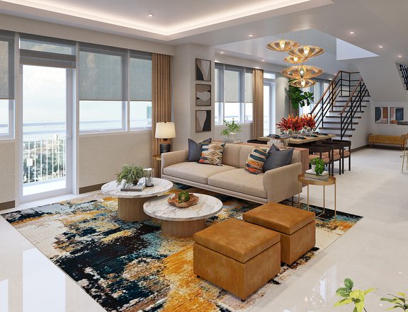 3-Bedroom Condominium Bi-Level Loft For Sale in Mactan Newtown Cebu