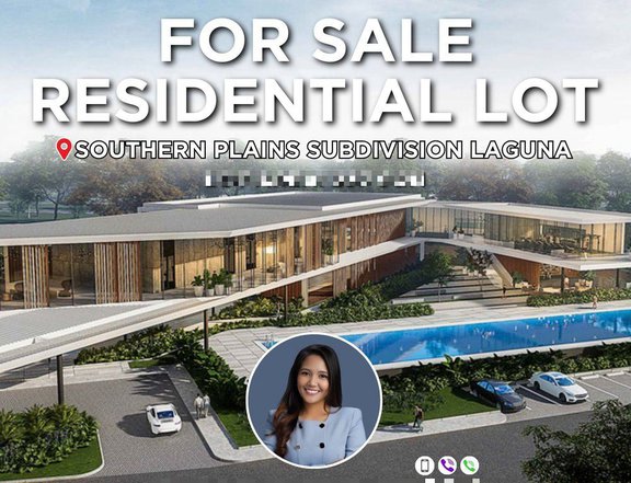 237 sqm Residential Lot For Sale in Southern Plains Subdivision Calamba Laguna