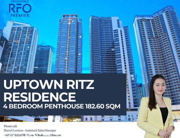 4 BEDROOM PENTHOUSE CONDO FOR SALE IN BGC READY FOR OCCUPANCY
