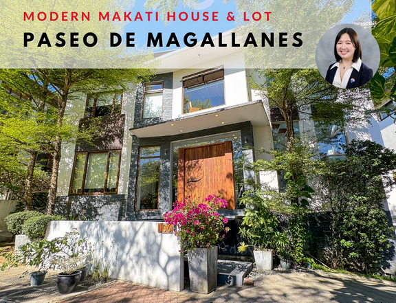 Modern Makati House for Sale in Paseo de Magallanes, 5 Bedroom
