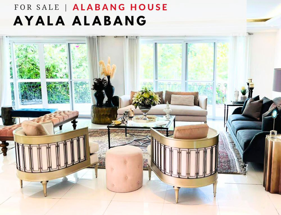 For Sale Ayala Alabang Mansion, 6 Bedroom House & Lot