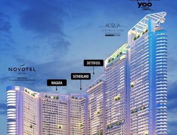 Foreclosed 56.52 sqm 2-bedroom Residential Condo For Sale in Acqua Private Residences