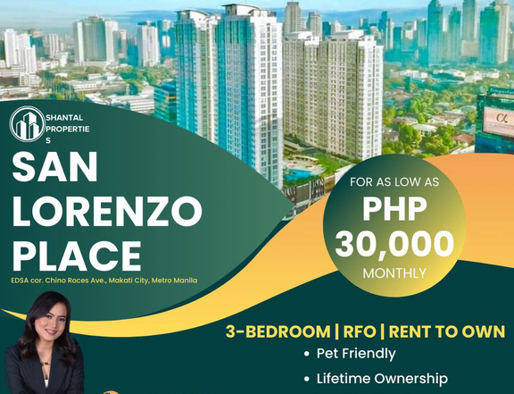 3BR RENT TO OWN CONDO IN MAKATI