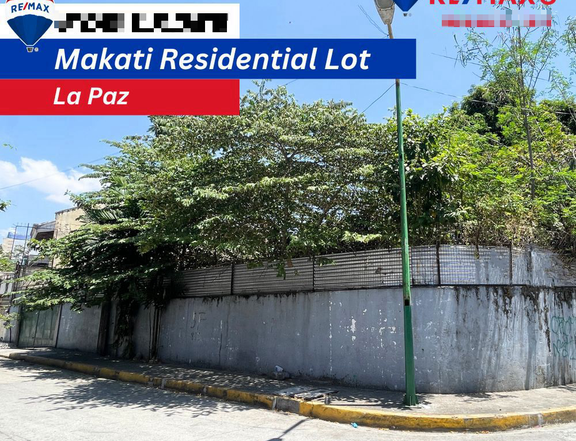 For Sale Makati Residential Lot in Makati - La Paz, Corner Lot