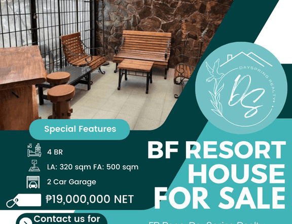 House for Sale in BF Resort Village 19M