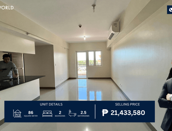 2BR unit For Sale in Chelsea Parkplace | Capital Town Pampanga