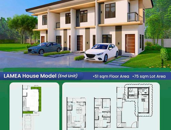 3-bedroom Townhouse For Sale in Magalang Pampanga