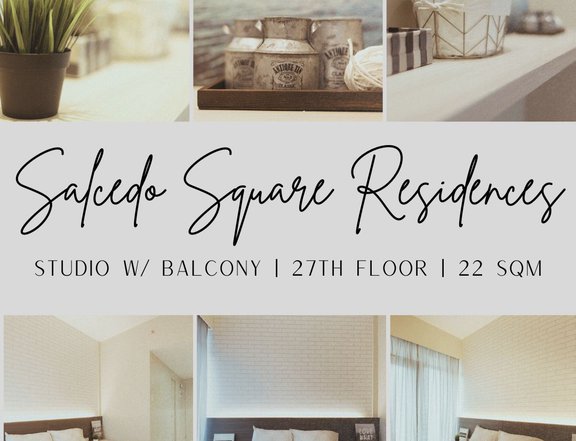 Minimalist Design Studio For Rent in Salcedo Square