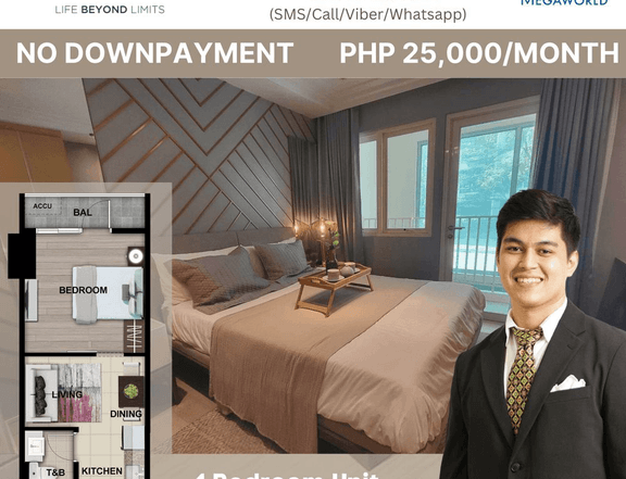 PARK MCKINLEY WEST PRE-SELLING 1 BEDROOM UNIT AT FORT BONIFACIO