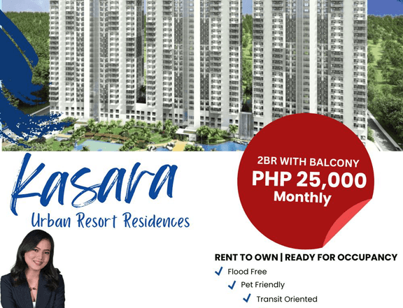 NEAR EASTWOOD 2BR RENT TO OWN CONDO