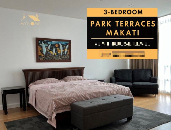 Park Terraces, Ayala Center Makati   3-bedroom Penthouse for Sale