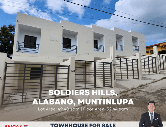 Brand new 2BR townhouse for sale in Soldiers Hills Subdivision, Muntinlupa