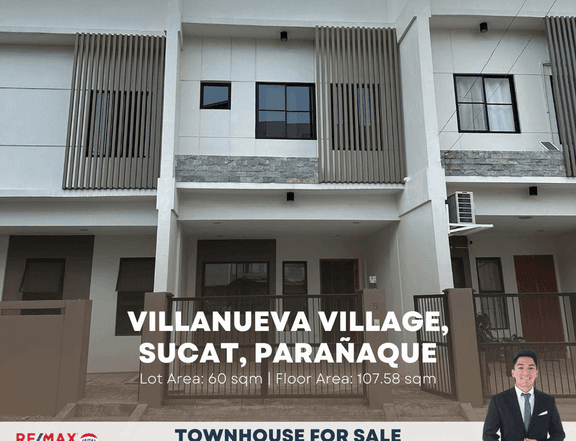 Brand new 3-bedroom Townhouse For Sale in Paranaque Metro Manila