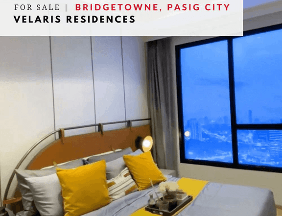 Good Deal! For Sale 1BR Velaris Residences, Pasig, Bridgetowne