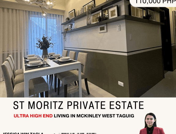 3 BEDROOM UNIT FOR SALE IN MCKINLEY WEST TAGUIG