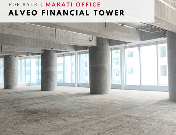 For Sale Makati Office 1.1K sqm Alveo Financial Tower, Ayala Avenue