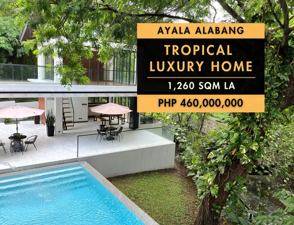 Ayala Alabang Village Tropical Luxury Home for Sale