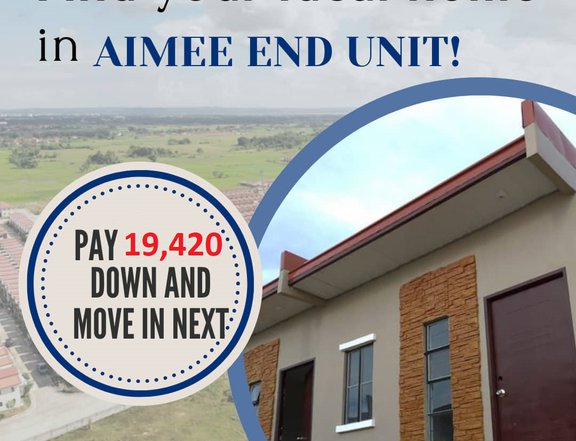 Cheap House and Lot For Sale AIMEE CORNER (RFO) for 5,000 Reservation!