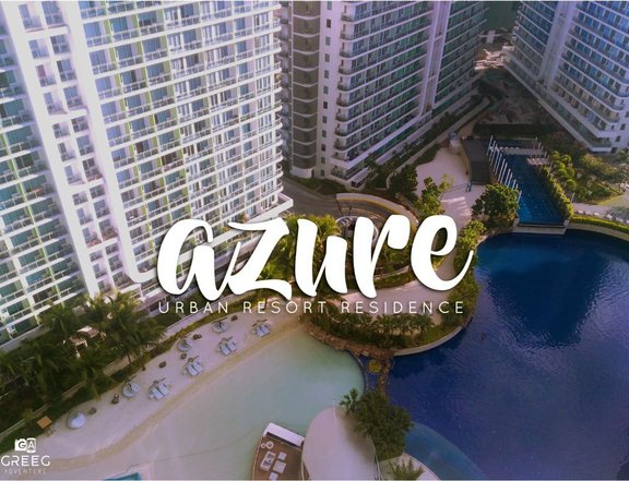POOL VIEW Foreclosed 59.85 sqm 2-bedroom Residential Condo For Sale in Azure Urban Resort Residences