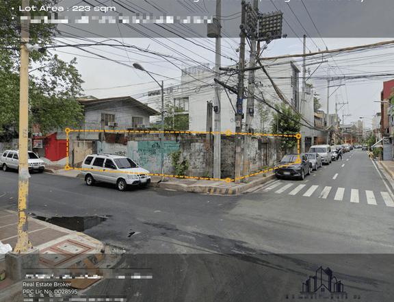 For Sale Vacant Corner Lot in Rodriguez st. cor General Lim, Bangkal Makati city.